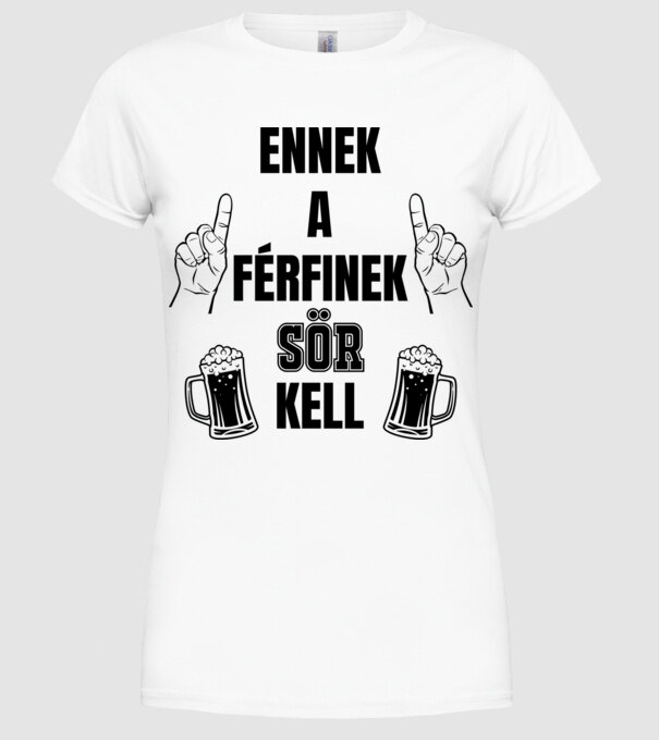  minta fehér pólón