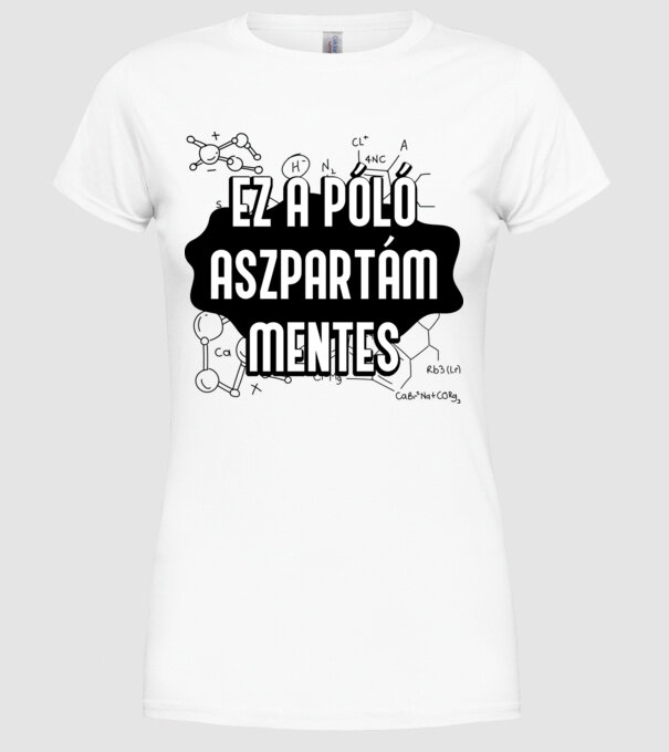  minta fehér pólón