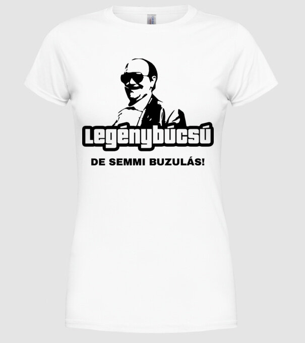  minta fehér pólón