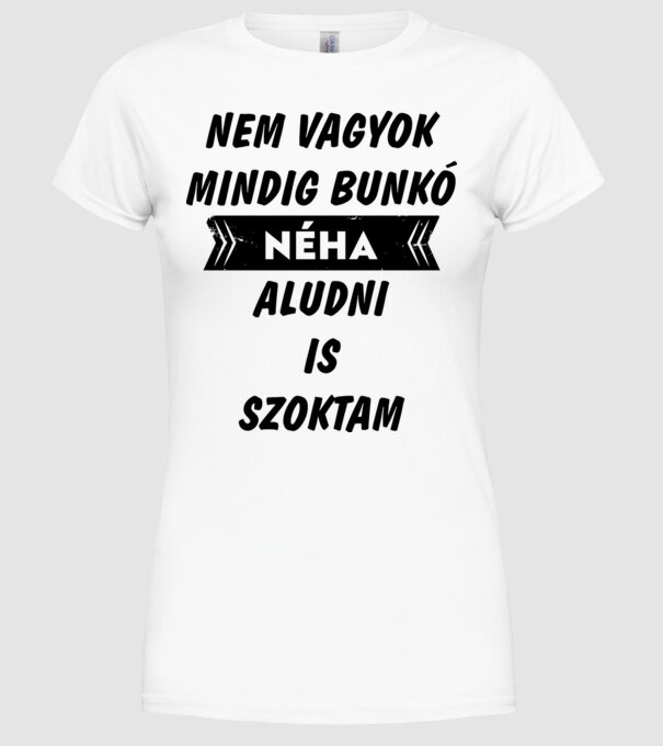  minta fehér pólón