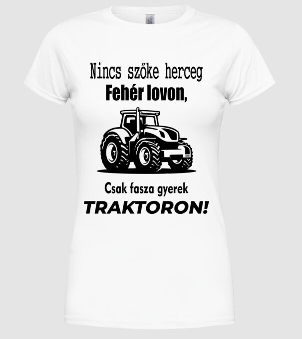  minta fehér pólón