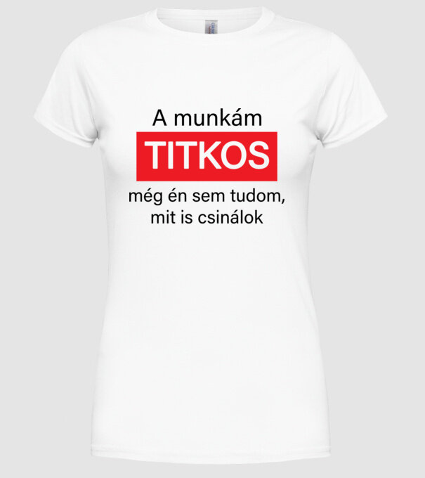  minta fehér pólón