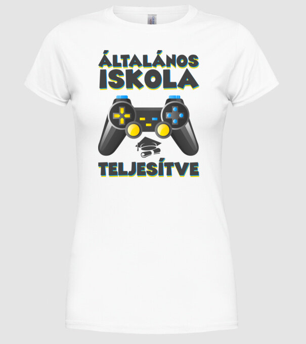  minta fehér pólón