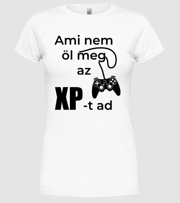  minta fehér pólón