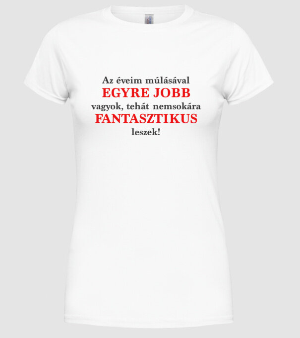  minta fehér pólón