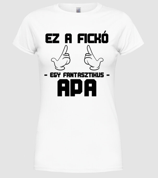  minta fehér pólón