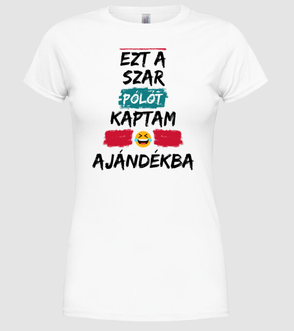  minta fehér pólón