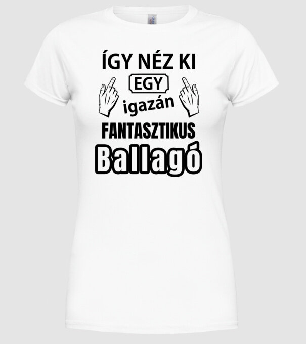  minta fehér pólón