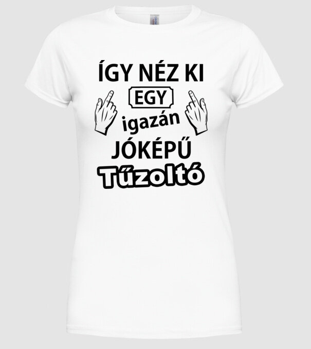 minta fehér pólón