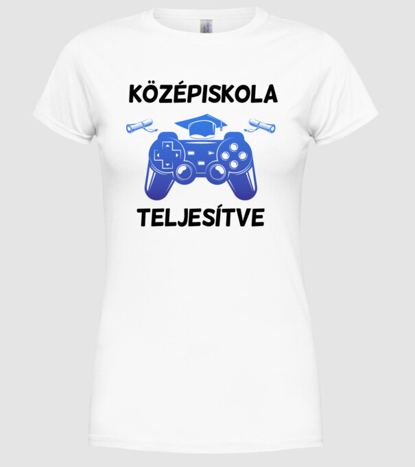  minta fehér pólón