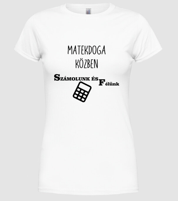  minta fehér pólón