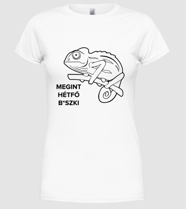  minta fehér pólón