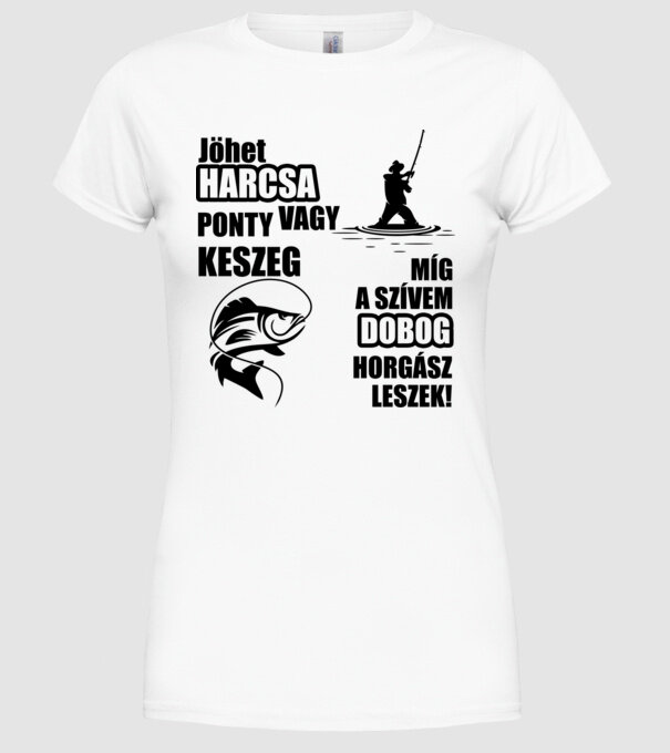  minta fehér pólón