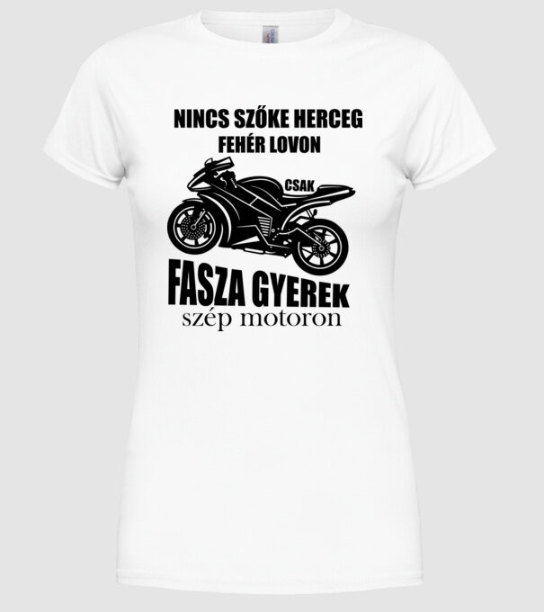  minta fehér pólón