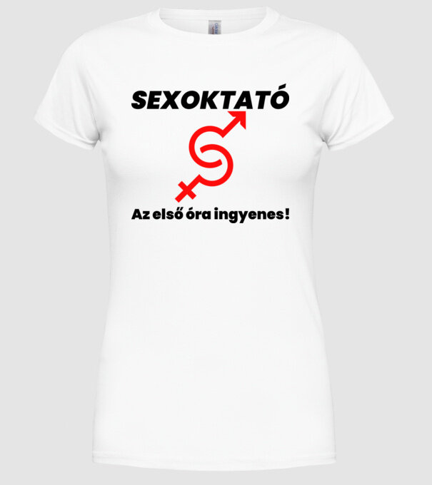  minta fehér pólón