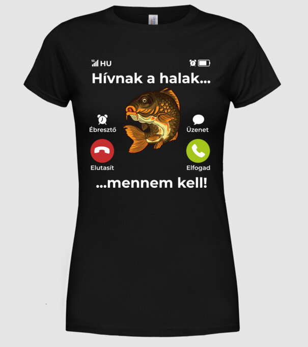 minta fekete pólón