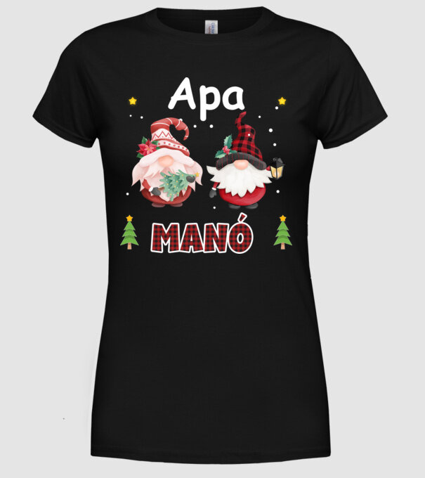  minta fekete pólón