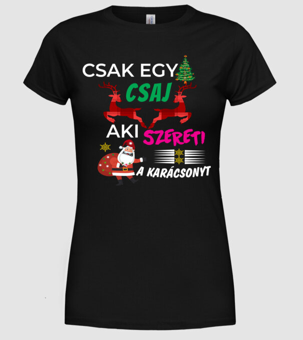  minta fekete pólón