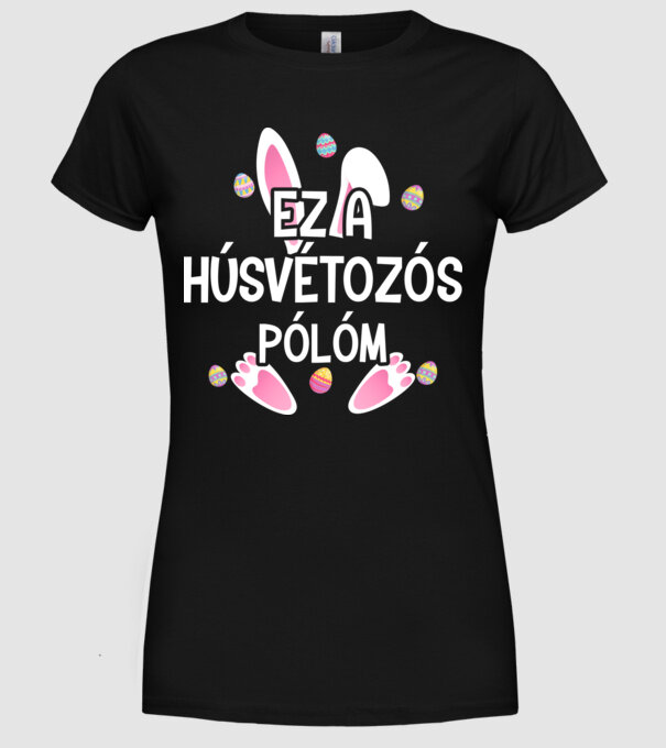  minta fekete pólón
