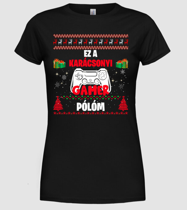  minta fekete pólón