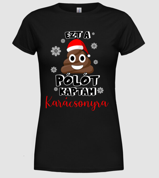  minta fekete pólón