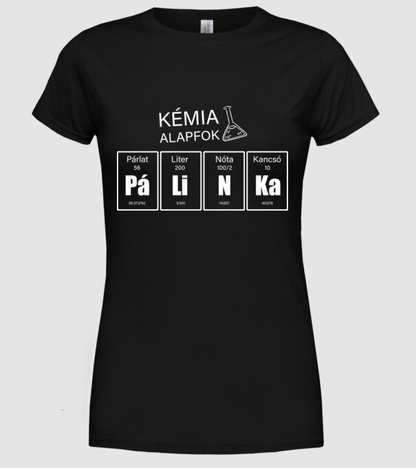  minta fekete pólón