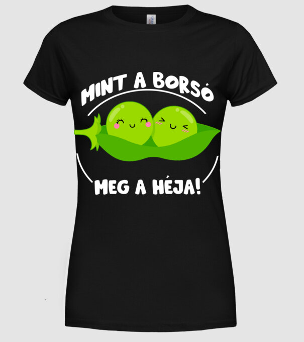  minta fekete pólón