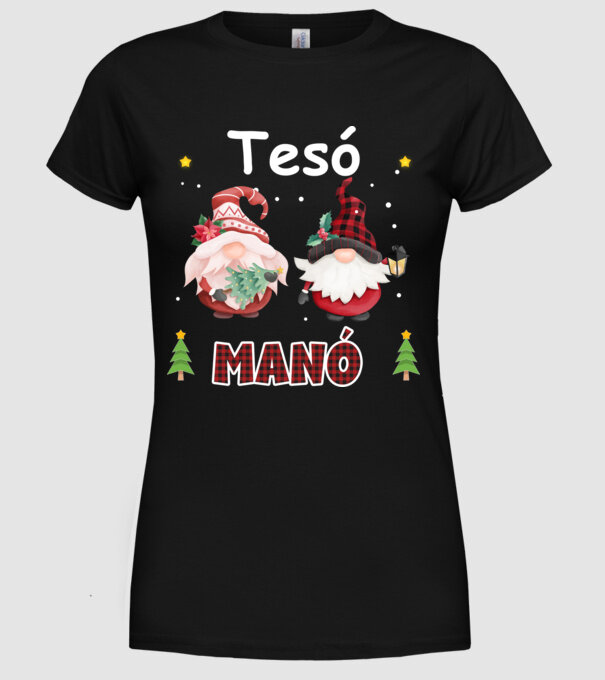  minta fekete pólón
