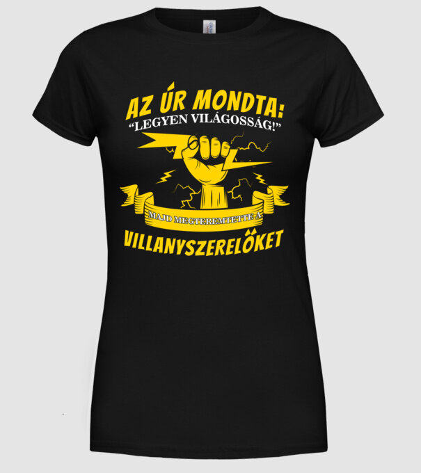  minta fekete pólón