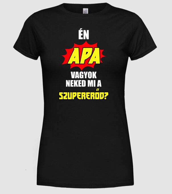  minta fekete pólón
