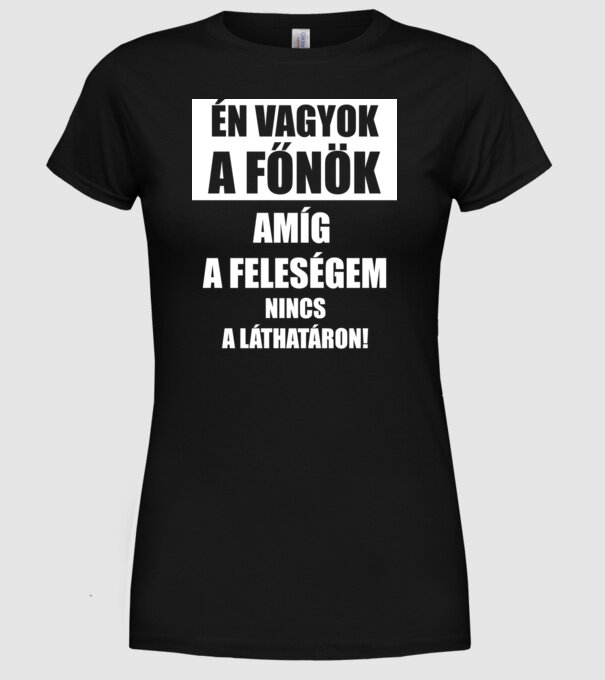  minta fekete pólón