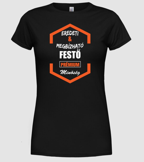  minta fekete pólón