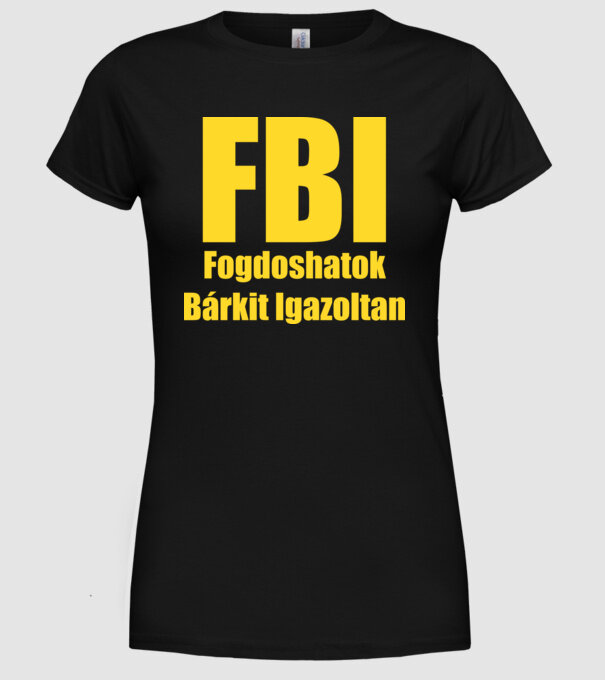  minta fekete pólón