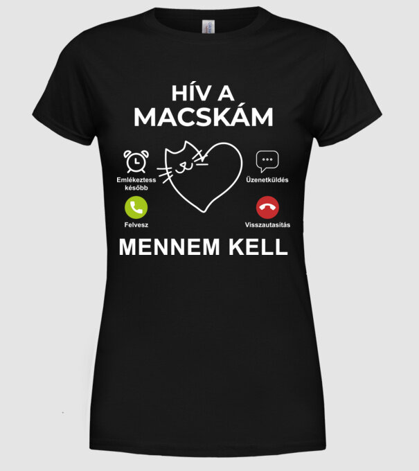 minta fekete pólón