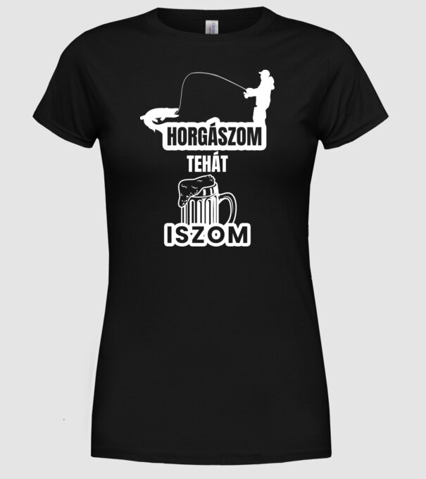  minta fekete pólón