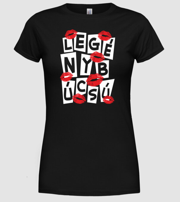  minta fekete pólón