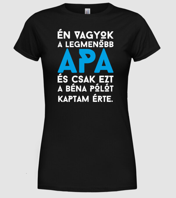  minta fekete pólón