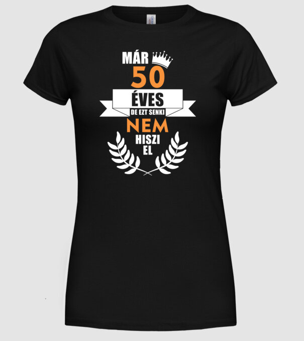  minta fekete pólón