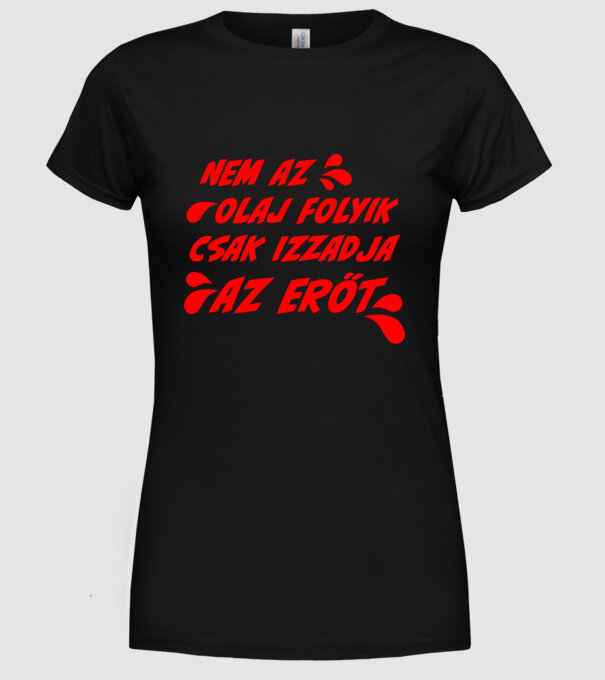  minta fekete pólón