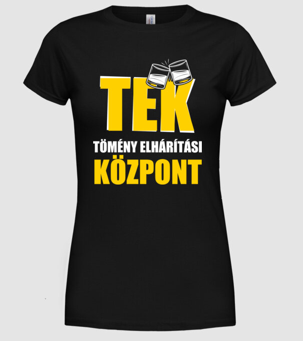  minta fekete pólón