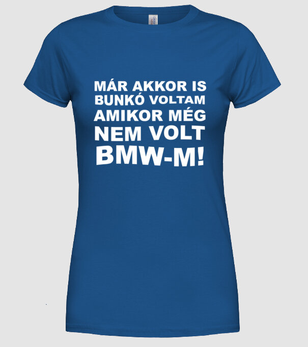  minta királykék pólón