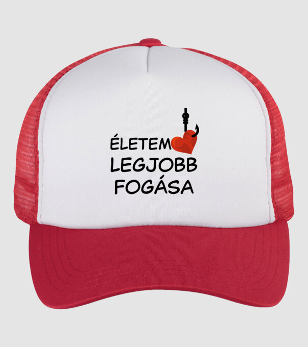  minta fehér/piros pólón