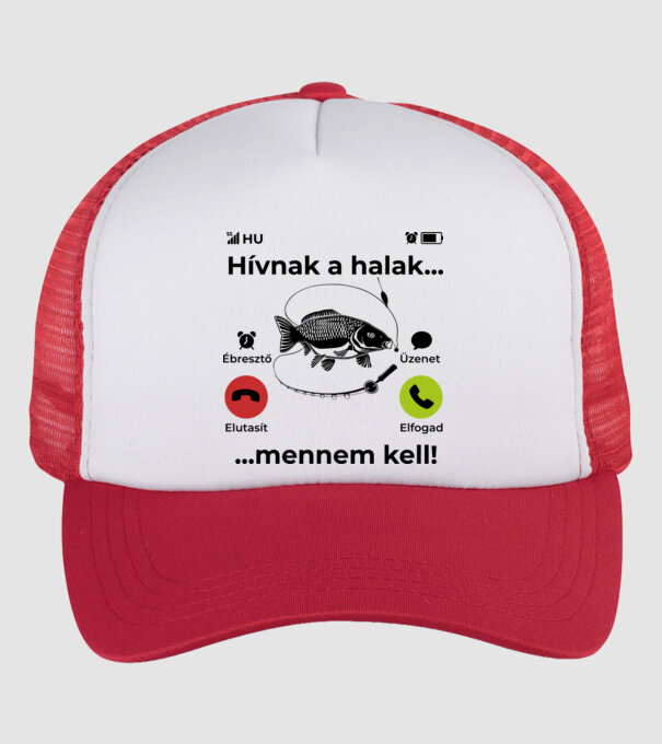  minta fehér/piros pólón