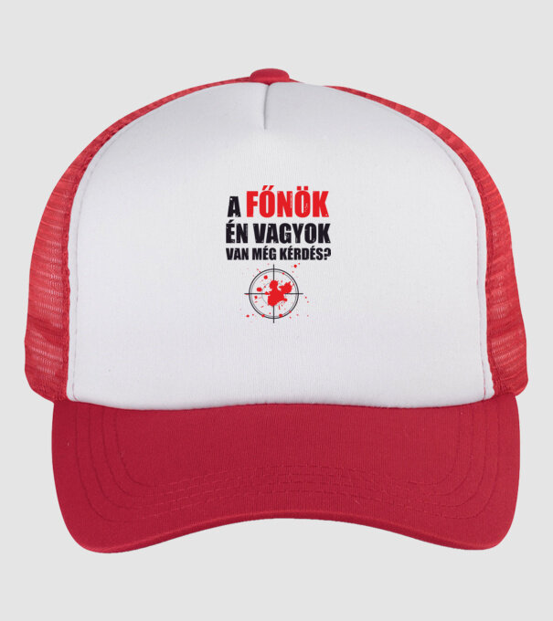  minta fehér/piros pólón