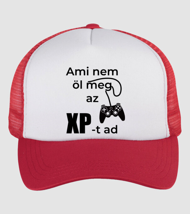  minta fehér/piros pólón