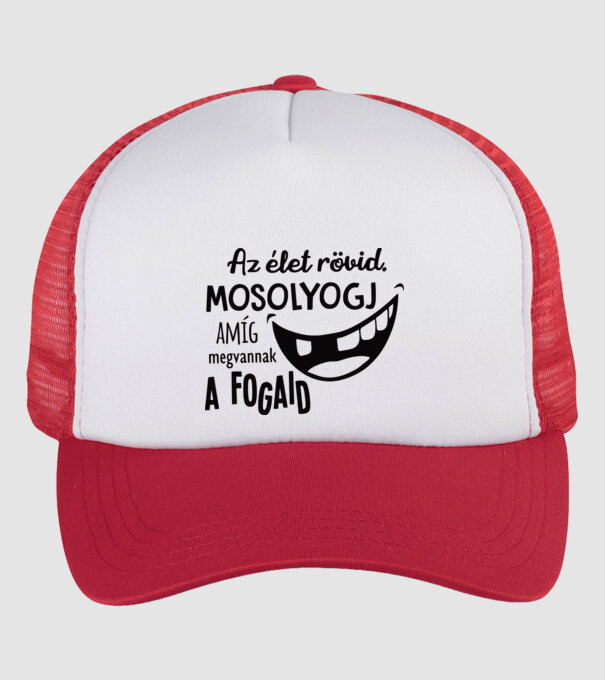  minta fehér/piros pólón