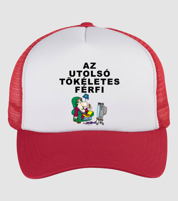  minta fehér/piros pólón