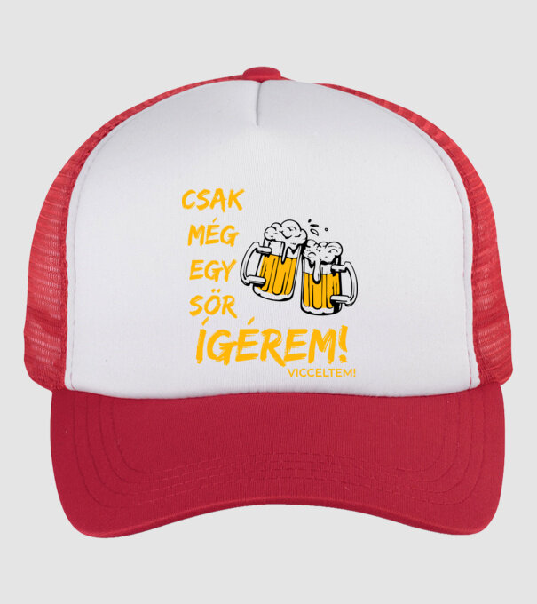  minta fehér/piros pólón