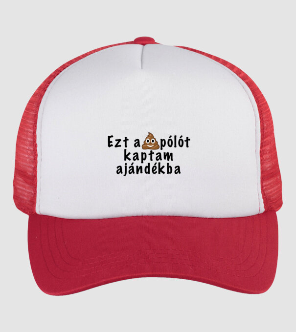  minta fehér/piros pólón