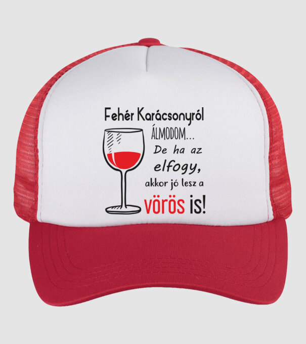  minta fehér/piros pólón